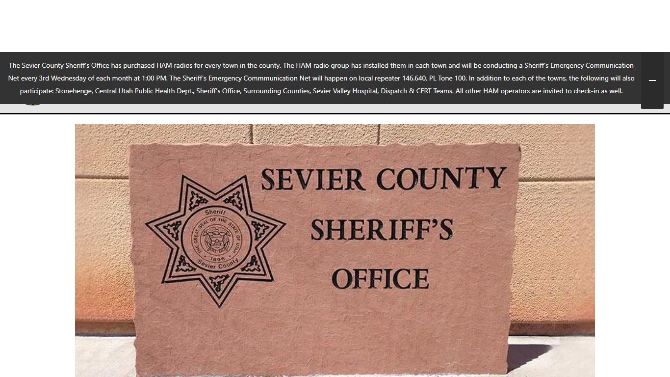 Jail | Sevier County Sheriff's Office Utah